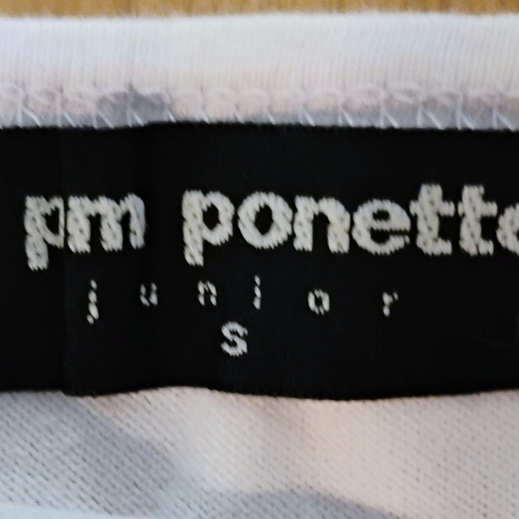 Pom Ponette Top, Pastel, Size Small Juniors - Picture 4 of 4
